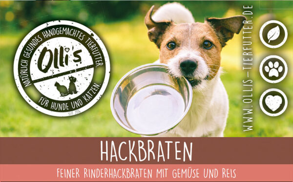 Hundefutter Rinderhack