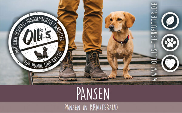 Hundefutter Pansen